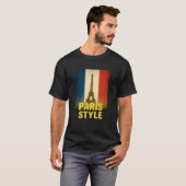 T-shirt Style Parisien (Devant entier)