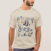 T-shirt Style Patchwork Abeille Inspiré  (Devant)