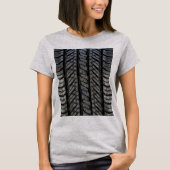 T-shirt Style Pneus en caoutchouc Texture automobile (Devant)