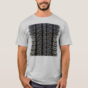 T-shirt Style Pneus en caoutchouc Texture automobile