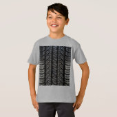 T-shirt Style Pneus en caoutchouc Texture automobile (Devant entier)