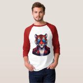 T-shirt Style Pop du Tee Tiger (Devant entier)