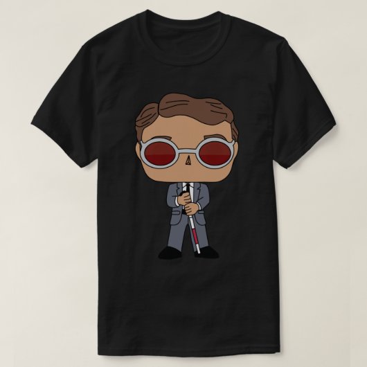 T-shirt style pop murdock mat (Design devant)
