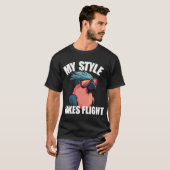 T-shirt Style prend vol Cool Bird (Devant entier)