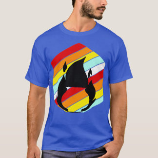 T-shirt Style Rétro Chauffage Argile Feu Pot Cadeaux Poter