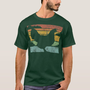 T-shirt Style Rétro Chicken Lover Funny Farmer Vintage Far