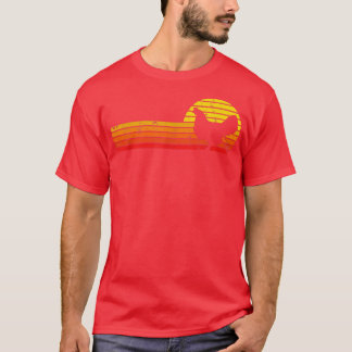 T-shirt Style Rétro Chicken Lover Funny Farmer Vintage Far
