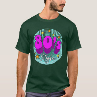 T-shirt Style Rétro des années 80