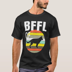 T-shirt Style rétro Hommes Femmes et enfants Berger allema