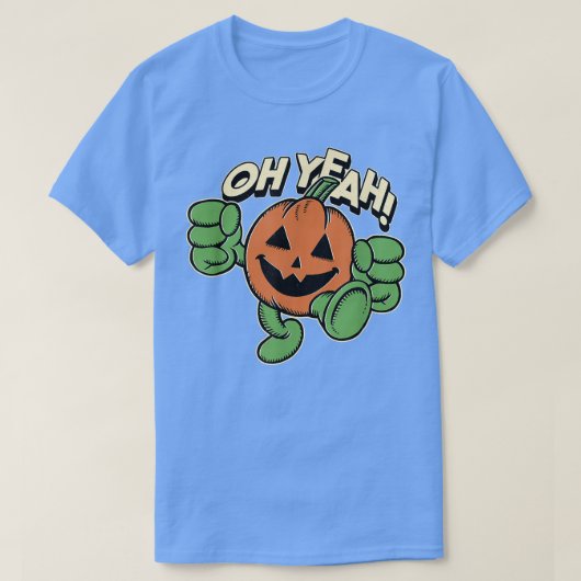 T-shirt Style rétro Jack-o'-lantern Trick ou traiter Hallo (Design devant)