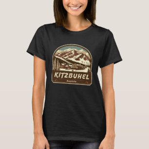 T-shirt Style rétro kitzbuhel Autriche extérieur