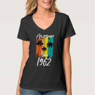 T-shirt Style Rétro stupéfiant depuis 1962 Origine Vintage