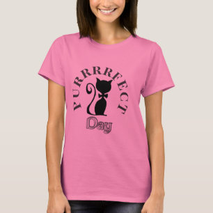 T-shirt Style Rétro "T-shirt Kitty Ladies de jour parfait"