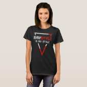 T-shirt Style rigide (Devant entier)