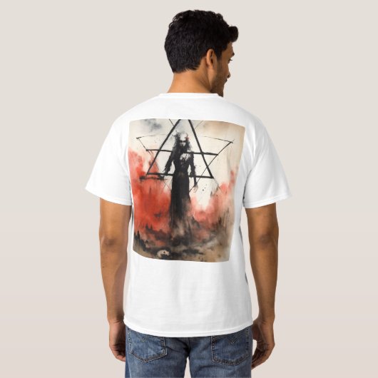 T-shirt Style Stephen gammell (Dos entier)