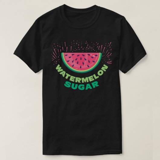 T-shirt Style sucre pastèque (Design devant)