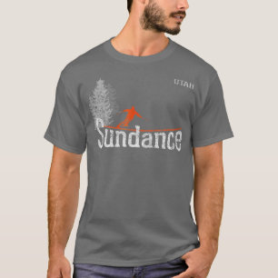 T-shirt Style Sundance des années 1980 Utah Ski Vintage