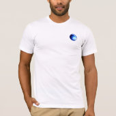 T-shirt Style surf Vague bleue (Devant)