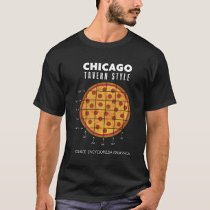 T-shirt Style Taverne de Pizza Chicago