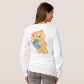 T-shirt Style Teddy Cendré (Dos entier)