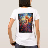 T-shirt Style Tiffany Vitrail Verre magique Fée (Dos)