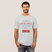 T-shirt Style typographique rétro motivant (Devant entier)