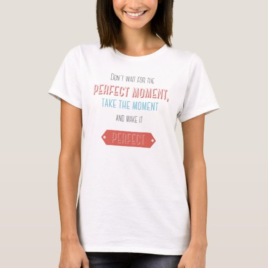 T-shirt Style typographique rétro motivant (Devant)