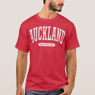T-shirt Style universitaire Auckland Nouvelle-Zélande drôl