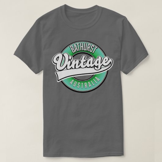 T-shirt Style vintage Bathurst australia (Design devant)