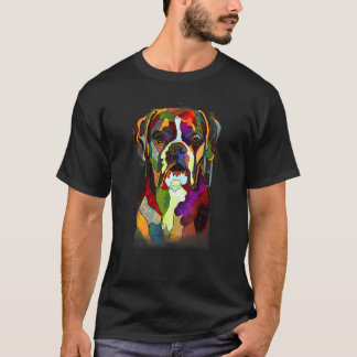 T-shirt Style Vintage coloré de la boîte