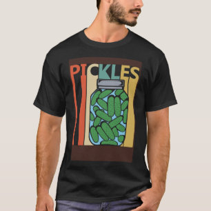 T-shirt Style vintage Cute Pickles Vegetable
