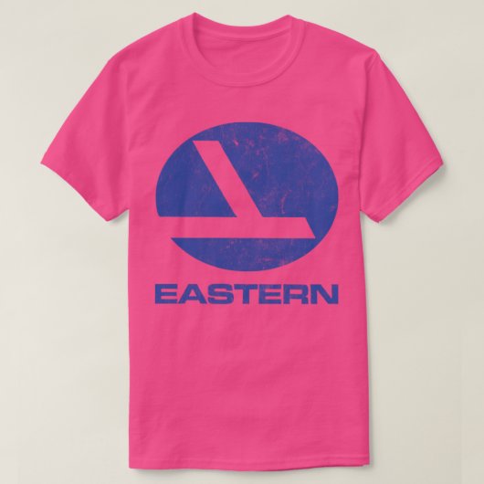 T-shirt Style Vintage décliné par Eastern Airlines (Design devant)