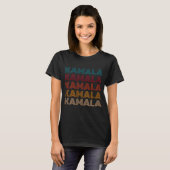 T-shirt Style Vintage Kamala Retro (Devant entier)