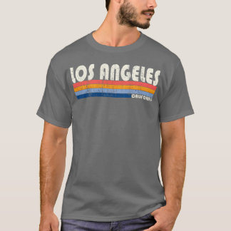 T-shirt Style vintage Los Angeles Ca années 70 80