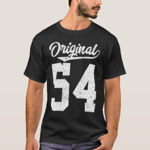 T-shirt Style Vintage Original De Mon 54e Anniversaire