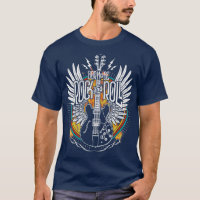 Style vintage Retro Musical Rock Roll Musique Guit