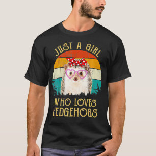 T-shirt Style vintage Retro Sunset Juste Une Fille Qui Aim