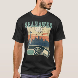 T-shirt Style Vintage Seattle Seahawks