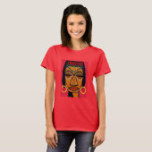T-shirt Style Voodoo Face Matisse (Devant entier)