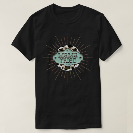 T-shirt Style Western Chic  (Design devant)