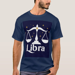 T-shirt ♎ Style Zodiaque Balance pour Tenue de Tous les Jo