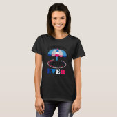 T-shirt Stylek Popsicle Retro & Ice Cream Beach Parapluie (Devant entier)