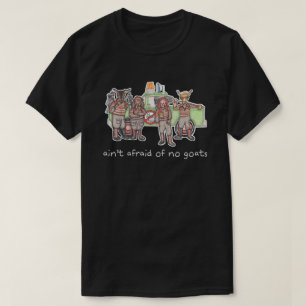 T-shirt Styles de chemise de "Goatbusters" (foncé, divers