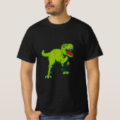 T-shirt stylisé Man tyrannosaurus rex (Devant)