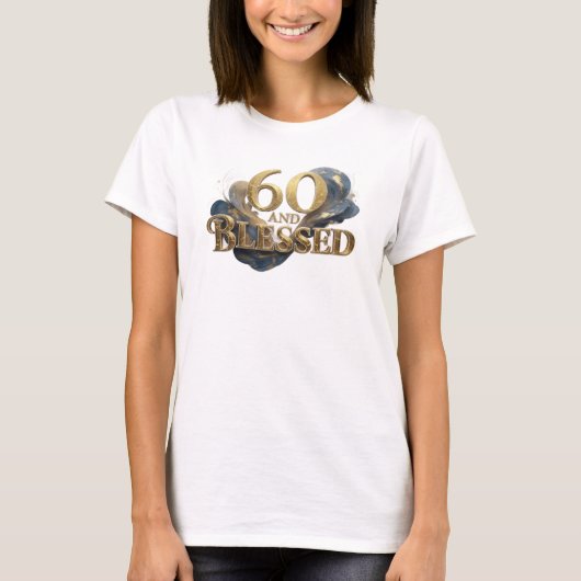 T-shirt Stylish 60 ET BÉNI Impression Créative (Devant)