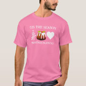 T-shirt Stylish C'EST LA SAISON Rose NOËL (Devant)