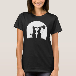 T-shirt Stylish In Love Valentine's Day Romantic Couple Ta