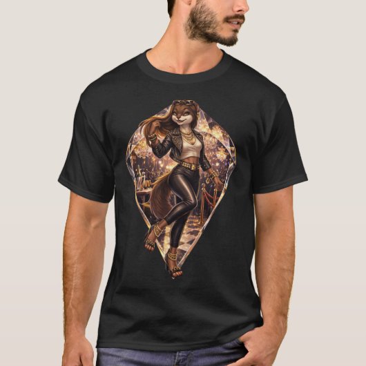 T-shirt Stylish Mink (Devant)