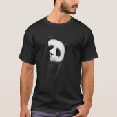 T-shirt Stylish Panda Work Panda Bear (Devant)