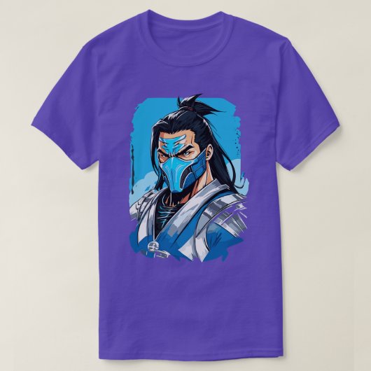 T-shirt Sub Zero Mortal Kombat (Design devant)